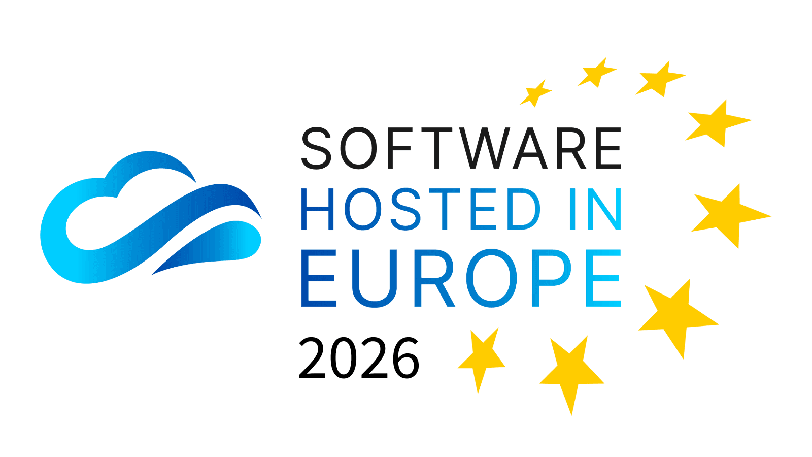 Gütesiegel Software Hosted in Europe 2026